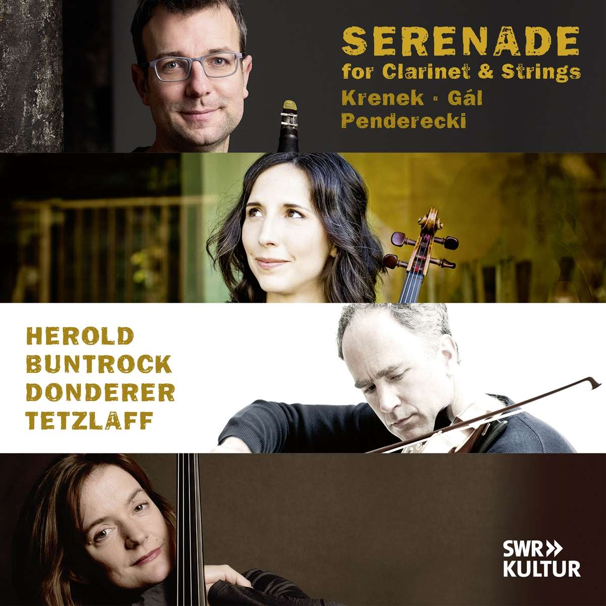 Ernst Krenek / Hans Gál / Krzysztof Penderecki