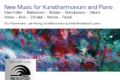 New Music for Kunstharmonium and Piano